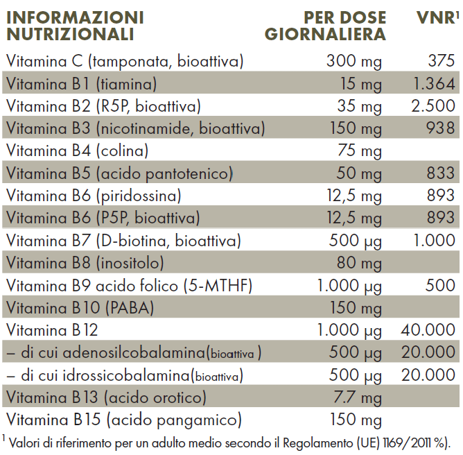 Complesso B+C - Integratore Alimentare