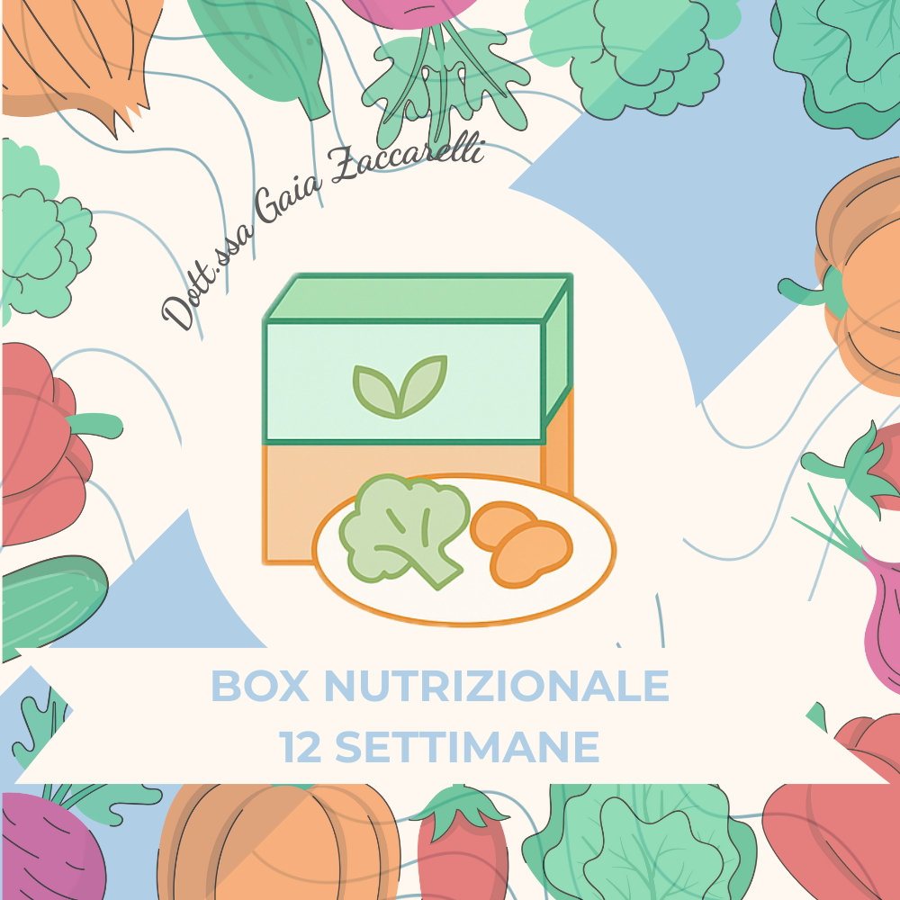 BOX NUTRIZIONALE - 12 SETTIMANE