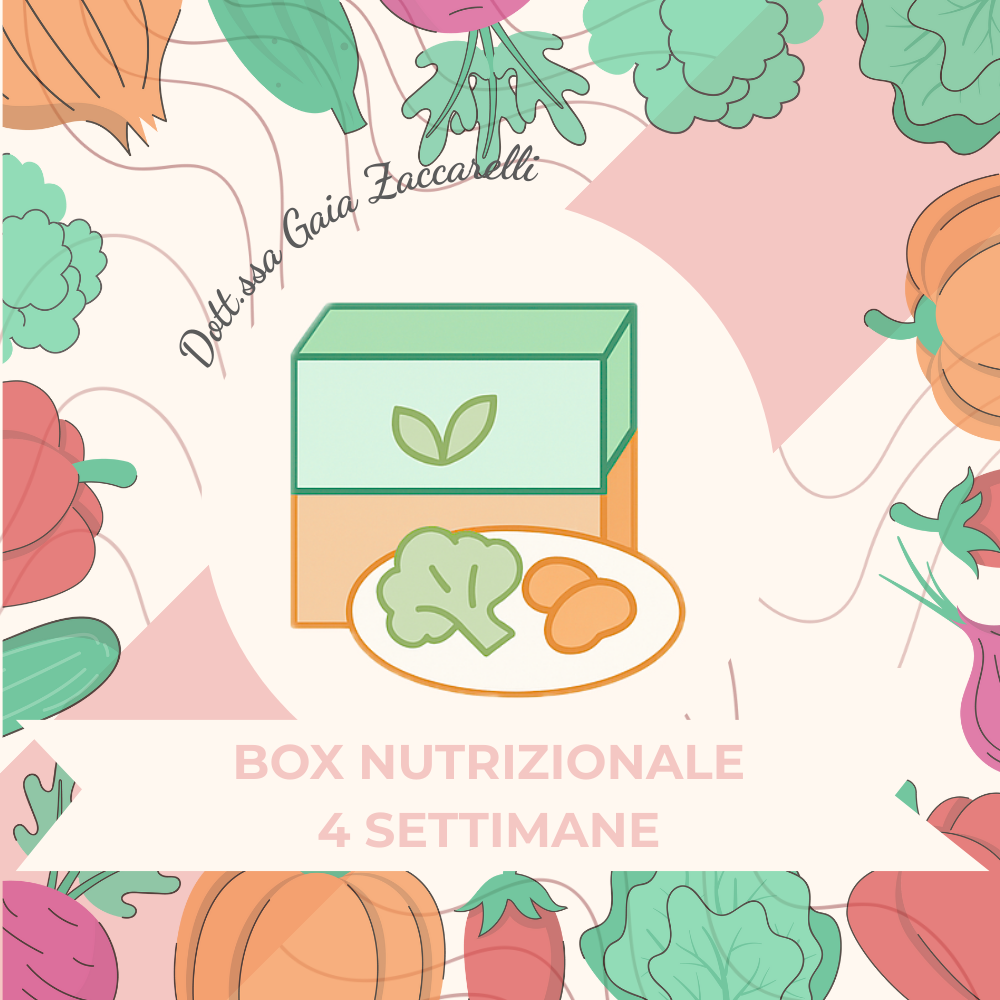 BOX NUTRIZIONALE - 4 SETTIMANE