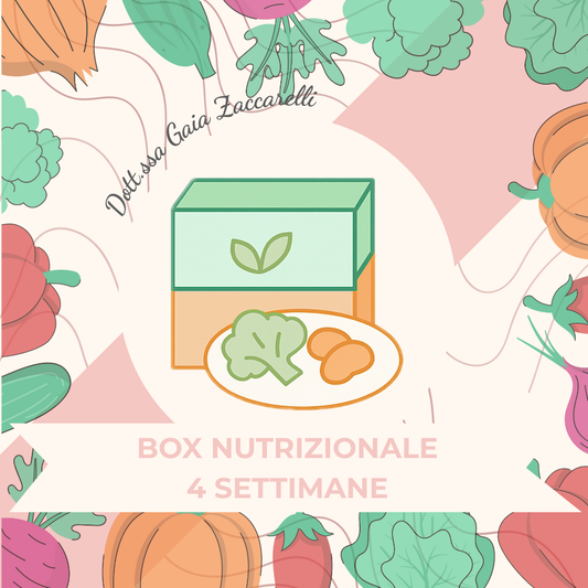 BOX NUTRIZIONALE - 4 SETTIMANE