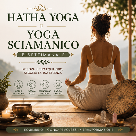 hatha yoga e yoga sciamanico bisettimanale modena meditazione benessere olistico equilibrio energia consapevolezza rilassamento