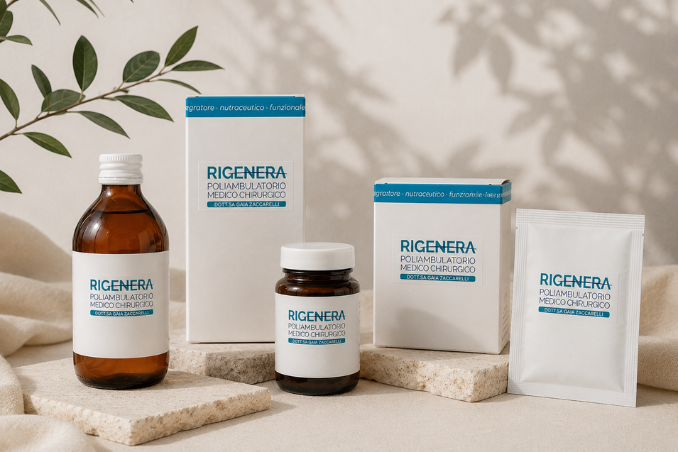 Linea Rigenera – prodotti nutraceutici per cura del corpo e benessere della pelle