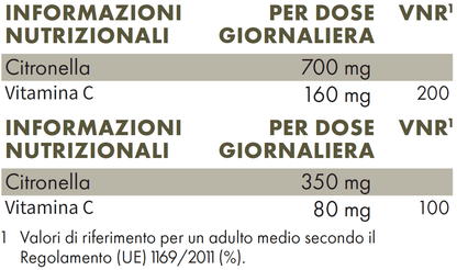 Cisto e Vitamina C - Integratore Alimentare