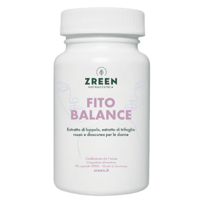 Fito Balance – Estratto di Luppolo, Trifoglio Rosso e Igname per le Donne 90 Capsule HPMC (1 mese)