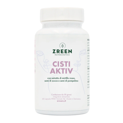 Cisti Aktiv – Mirtillo Rosso, Semi di Zucca & Pompelmo