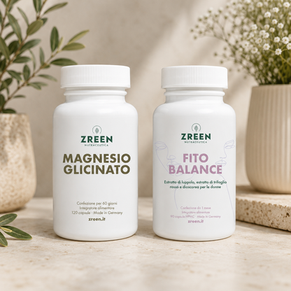Pacchetto menopausa caldane 90 capsule HPMC (confezione da 3 mesi)