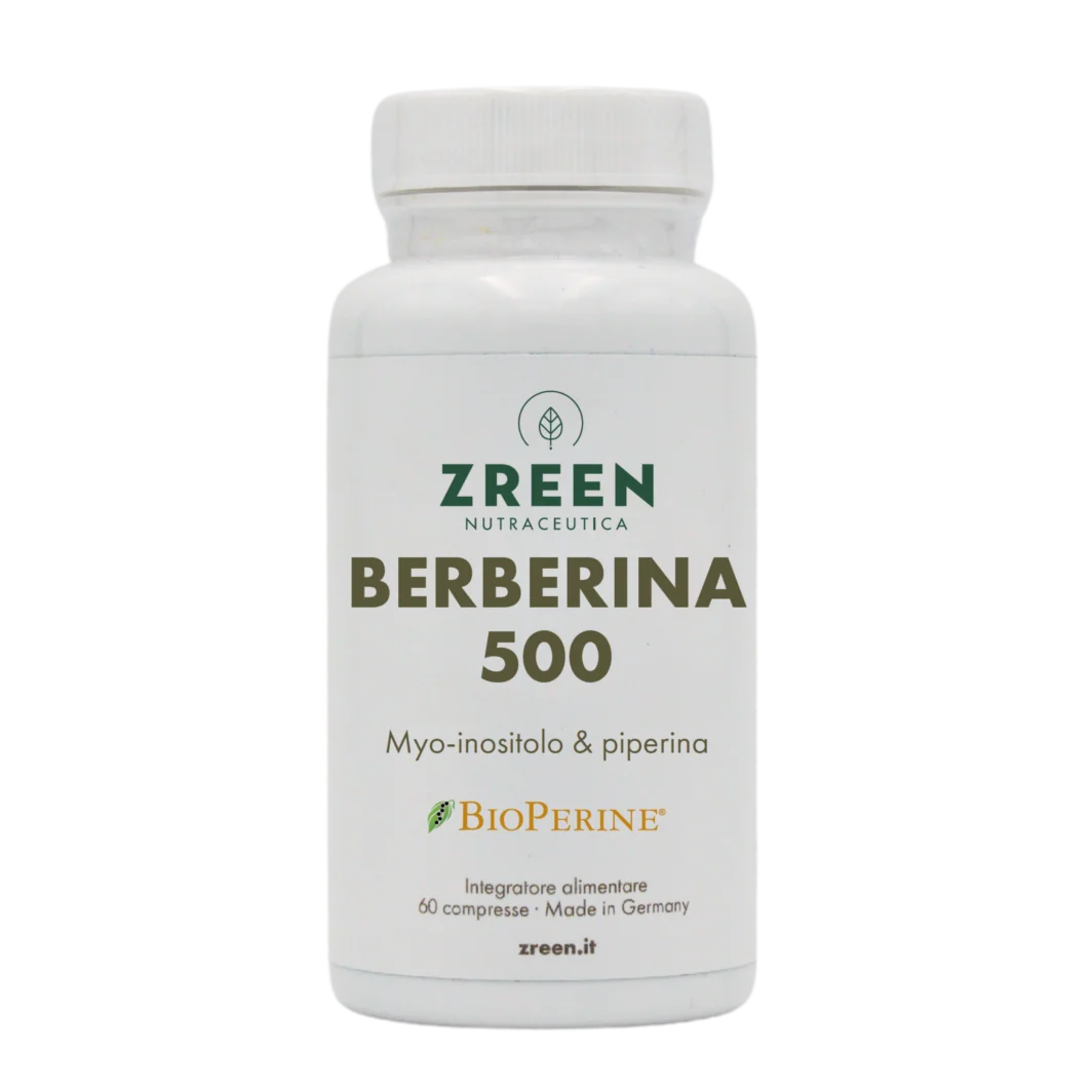 Berberina 500 — Mio-inositolo e Piperina