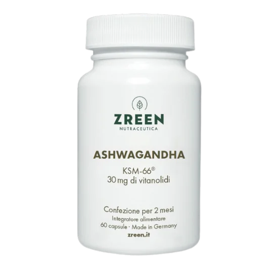 Ashwagandha KSM-66® con 30 mg di vitanolidi